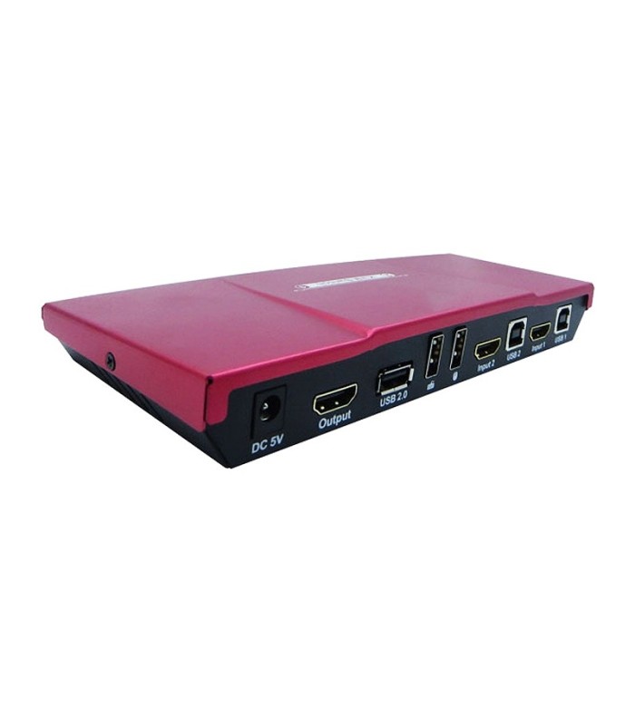 کی وی ام سوئیچ 2 پورت HDMI لایمستون LS-HK21