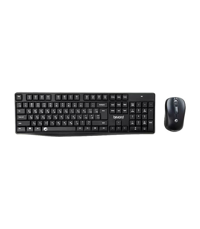 کیبورد و ماوس بی سیم بیاند BMK-2234RF با حروف فارسی