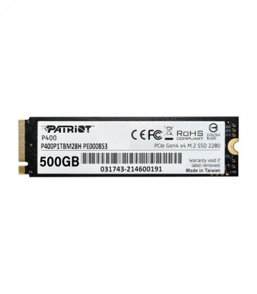 اس اس دی پتریوت P400 M.2 ظرفیت 500 گیگابایت
