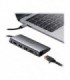 هاب 8 پورت Type C به 3.0 USB با پورت HDMI و LAN و درگاه کارت حافظه باقابلیت PD یوگرین 50538 CM121