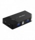 کی وی ام سوئیچ 2 پورت VGA با پورت USB همراه کابل یوگرین 30357