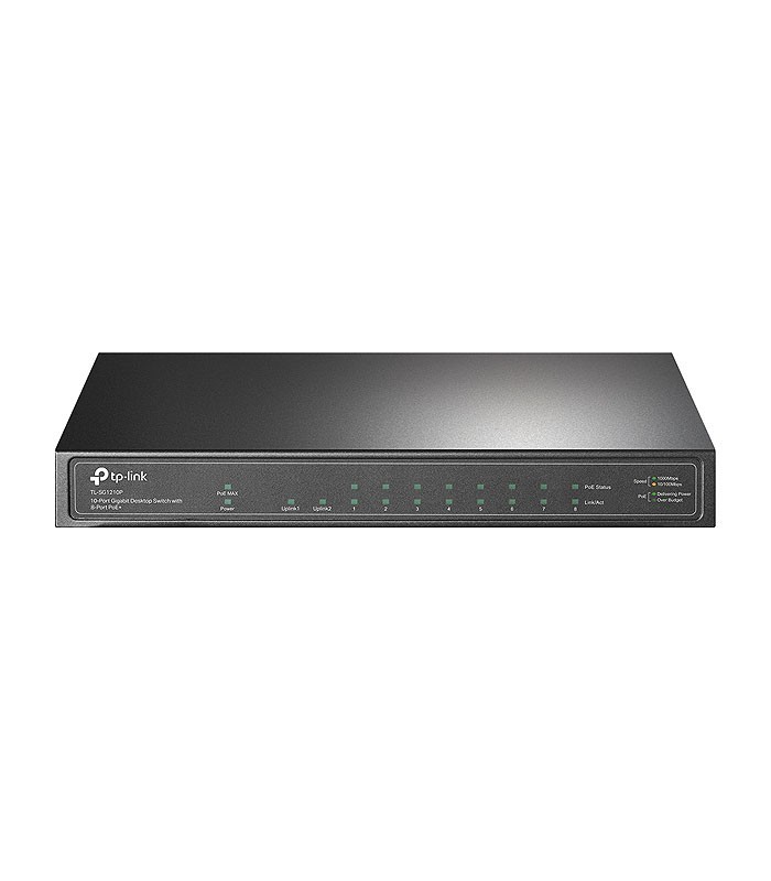 سوئیچ 10 پورت تی پی لینک TL-SG1210P