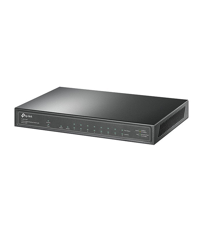سوئیچ 10 پورت تی پی لینک TL-SG1210P