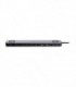 هاب 11 پورت Type C به 3.1 USB با پورت HDMI و LAN و Type C و درگاه کارت حافظه با قابلیت PD یوگرین 60188 CM235