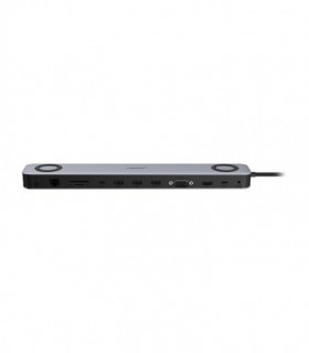 هاب 11 پورت Type C به 3.1 USB با پورت HDMI و LAN و Type C و درگاه کارت حافظه با قابلیت PD یوگرین 60188 CM235
