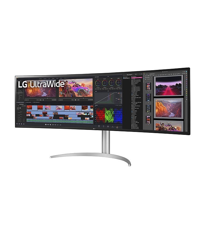 مانیتور ال جی 49WQ95C-W سایز 49 اینچ
