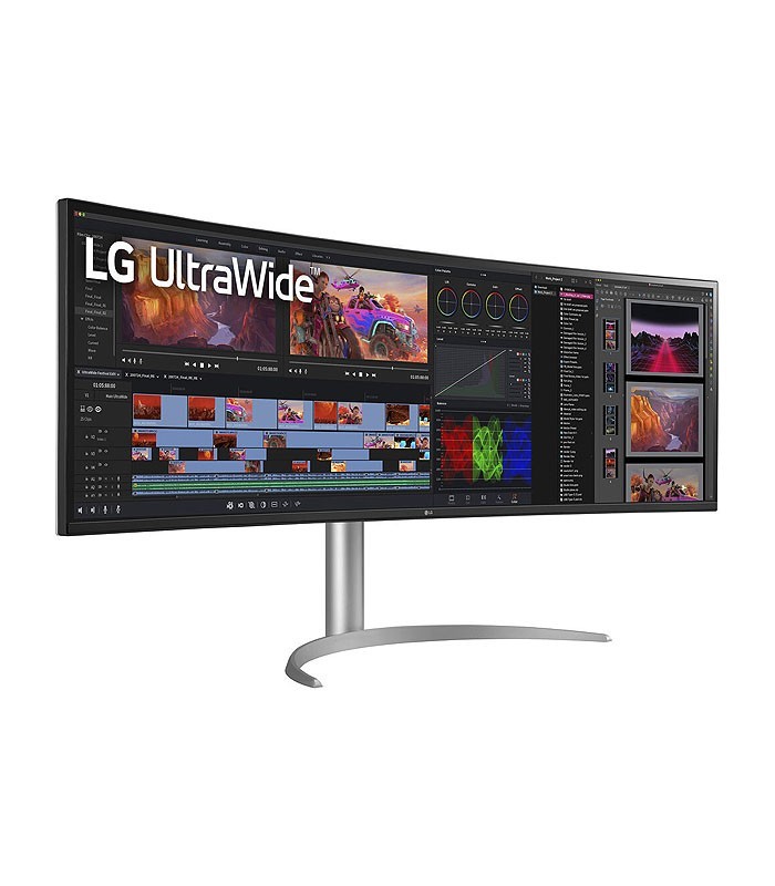 مانیتور ال جی 49WQ95C-W سایز 49 اینچ