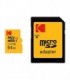 کارت حافظه microSDXC کداک Premium Performance کلاس 10 سرعت 85MBps ظرفیت 64 گیگابایت همراه با آداپتور SD