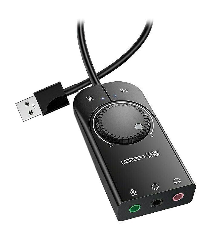 کارت صدا USB 2.0 یوگرین 40964 CM129