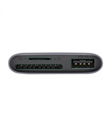 هاب 3 پورت Type C به USB با درگاه کارت حافظه یوگرین 80798 CM387