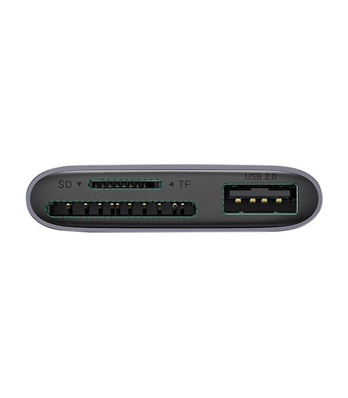 هاب 3 پورت Type C به USB با درگاه کارت حافظه یوگرین 80798 CM387