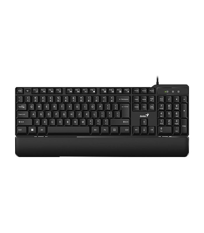 کیبورد باسیم جنیوس KB-100XP با حروف فارسی