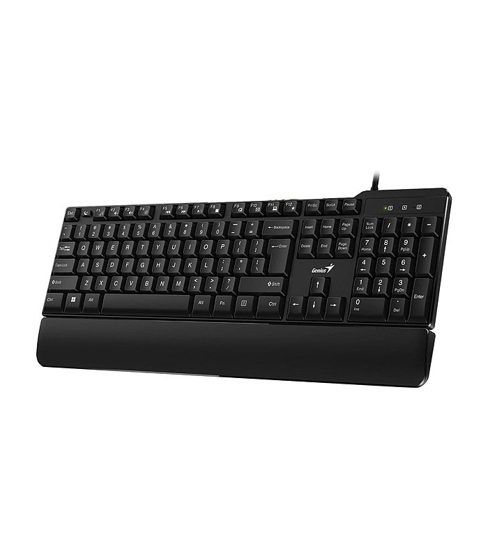 کیبورد باسیم جنیوس KB-100XP با حروف فارسی