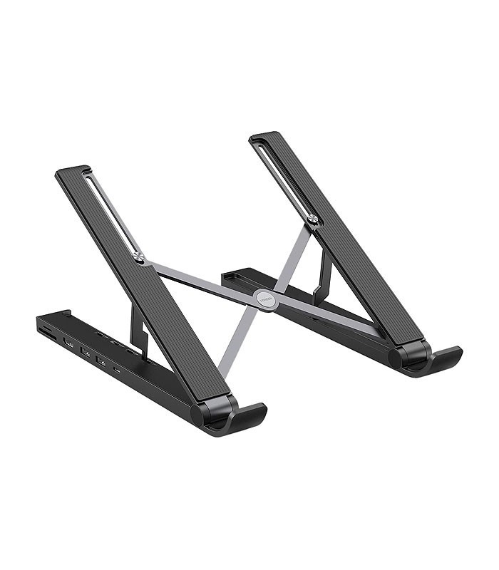 پایه نگهدارنده لپ تاپ به همراه هاب و تبدیل یوگرین 80551 CM359