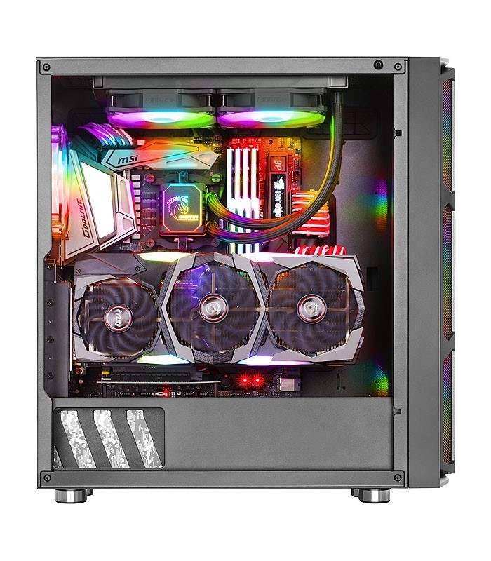 کیس کامپیوتر گیمینگ گرین GRIFFIN G6