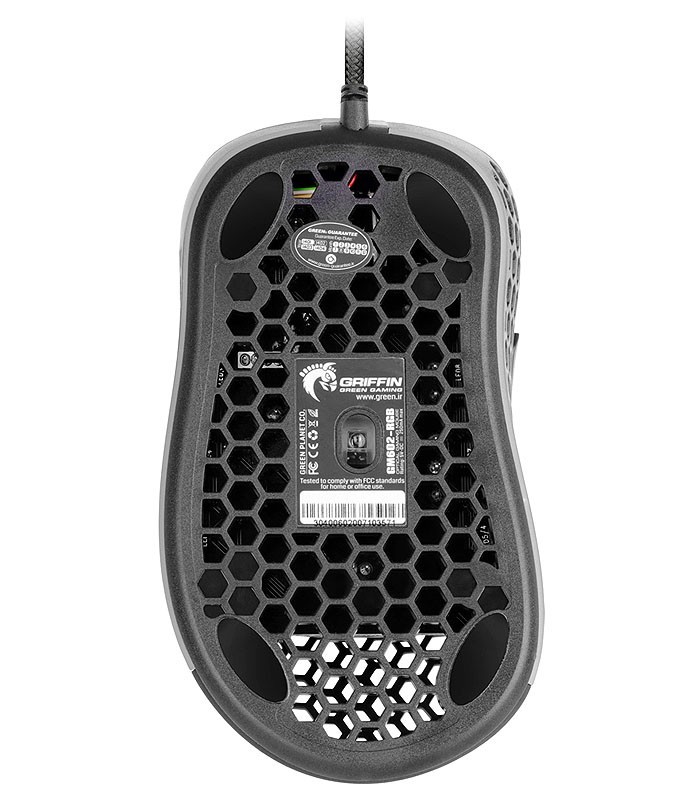 ماوس باسیم گیمینگ گرین GM602 RGB