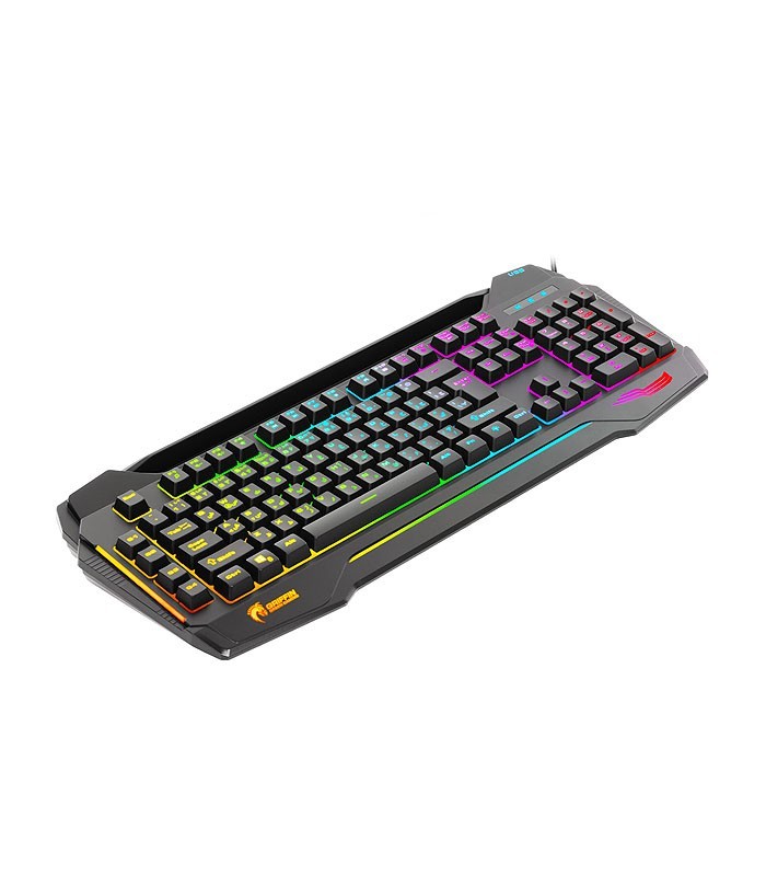 کیبورد باسیم گیمینگ گرین GK702-RGB با حروف فارسی