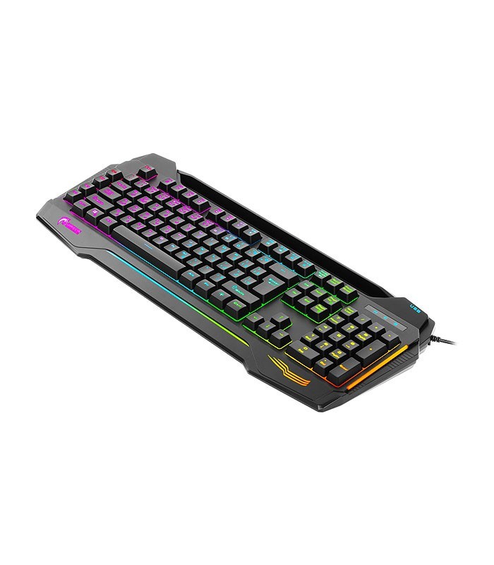 کیبورد باسیم گیمینگ گرین GK702-RGB با حروف فارسی
