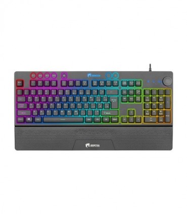 کیبورد باسیم گیمینگ گرین GK703-RGB با حروف فارسی