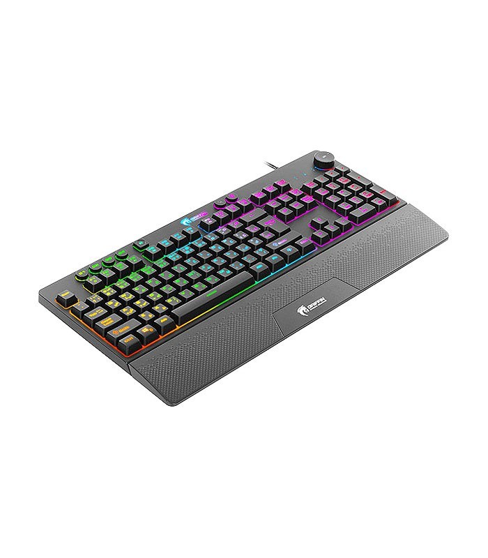 کیبورد باسیم گیمینگ گرین GK703-RGB با حروف فارسی