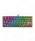 کیبورد باسیم گیمینگ گرین GK801-RGB با حروف فارسی