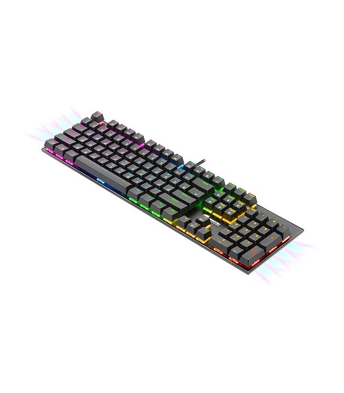 کیبورد باسیم گیمینگ گرین GK802-RGB با حروف فارسی