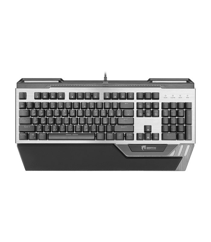 کیبورد باسیم گیمینگ گرین GK803-RGB با حروف فارسی