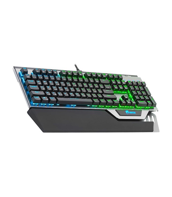 کیبورد باسیم گیمینگ گرین GK803-RGB با حروف فارسی