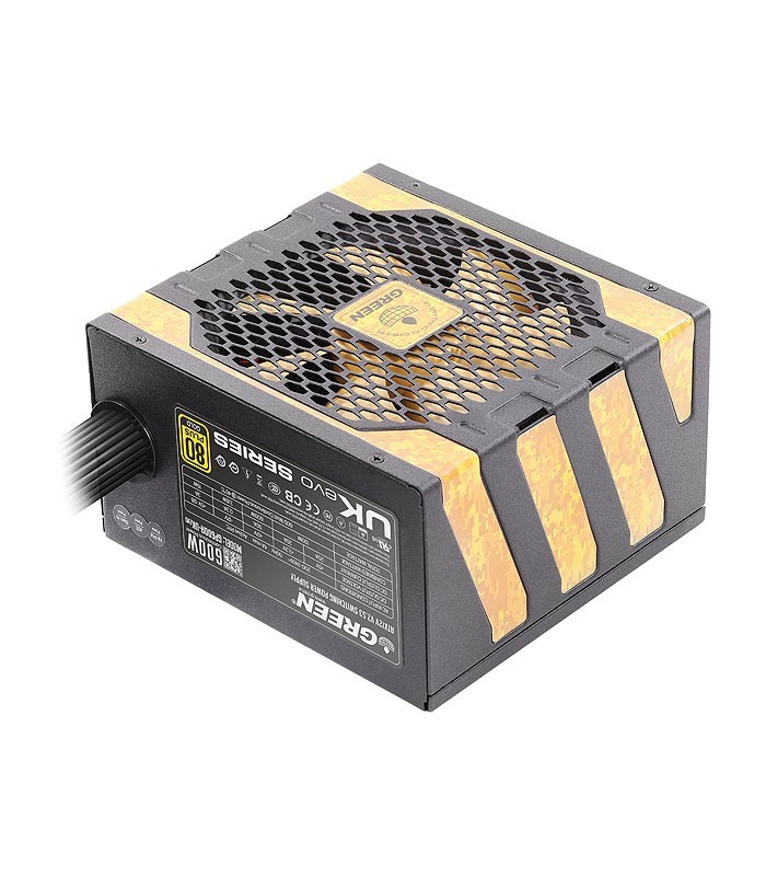 منبع تغذیه گرین GP600A-UK EVO