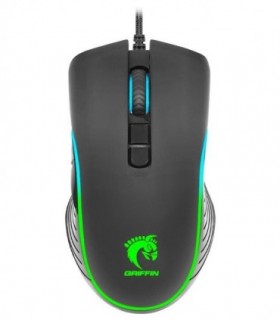 ماوس باسیم گیمینگ گرین GM605 RGB