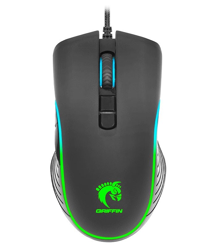 ماوس باسیم گیمینگ گرین GM605 RGB