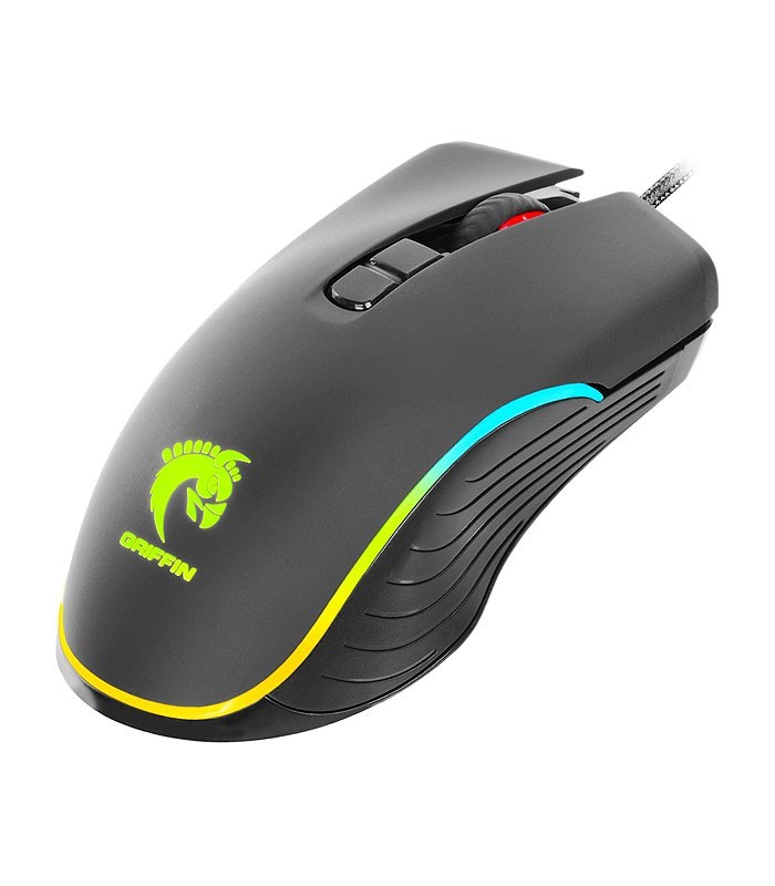 ماوس باسیم گیمینگ گرین GM605 RGB