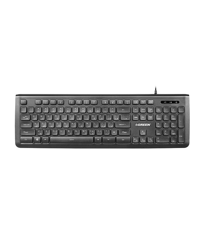 کیبورد باسیم گرین GK-304 با حروف فارسی