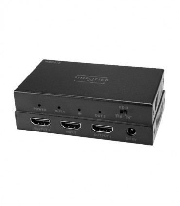 اسپلیتر 2 پورت HDMI با قابلیت EDID فرانت FN-VH102