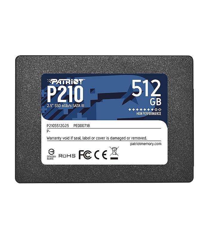 اس اس دی پتریوت P210 ظرفیت 512 گیگابایت