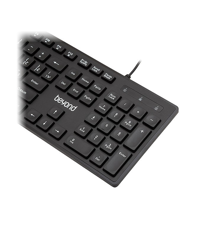 کیبورد باسیم بیاند BK-3350 با حروف فارسی