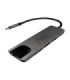 هاب 5 پورت Type C به 3.0 USB با پورت HDMI و LAN و Type C امگا OM-TC15