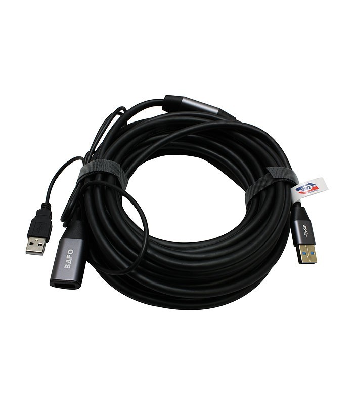 کابل افزایش طول (اکتیو) 3.0 USB همراه پورت تقویت کننده USB 2.0 بافو BF-4002