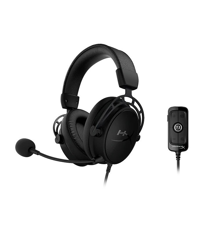 هدست گیمینگ باسیم هایپر ایکس CLOUD Alpha S HX-HSCAS-BK/WW 4P5L2AA