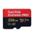 کارت حافظه microSDXC سن دیسک Extreme PRO کلاس 10 سرعت 200MBps ظرفیت 256 گیگابایت همراه با آداپتور SD