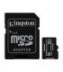 کارت حافظه microSDHC کینگستون Canvas Select Plus کلاس 10 سرعت 100MBps ظرفیت 32 گیگابایت همراه با آداپتور SD