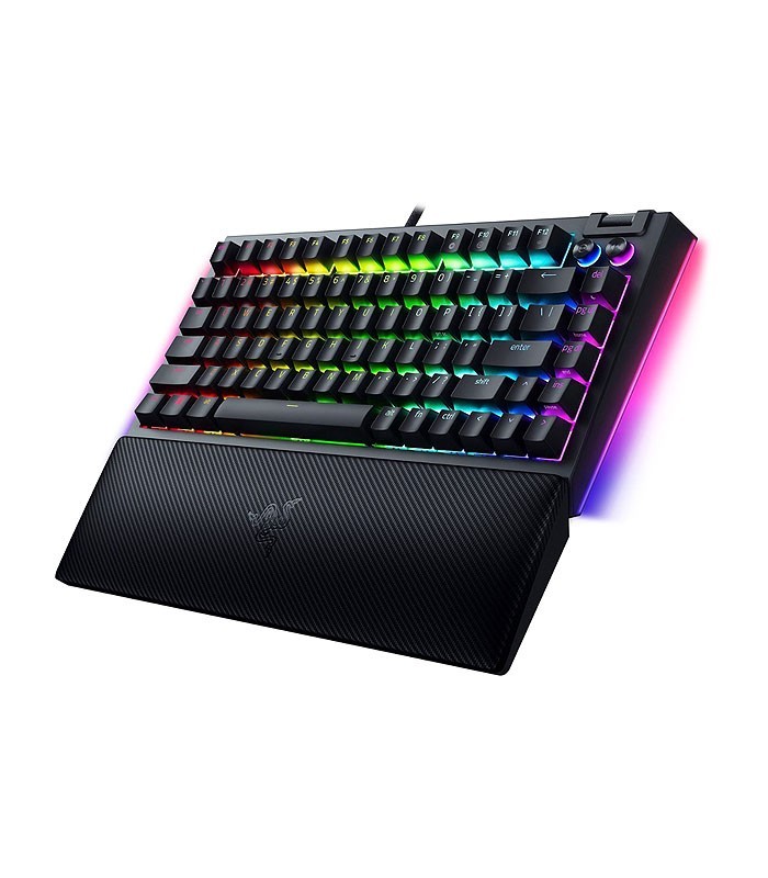 کیبورد باسیم گیمینگ ریزر BlackWidow V4 75%