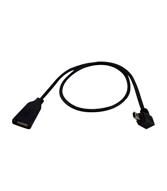 کابل Mini USB - OTG به USB 2.0 با سوکت 90 درجه بافو