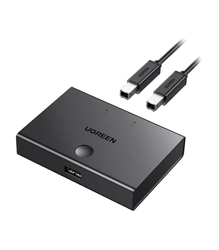 هاب سوئیچ 2 پورت 2.0 USB دستی یوگرین 30345 US158
