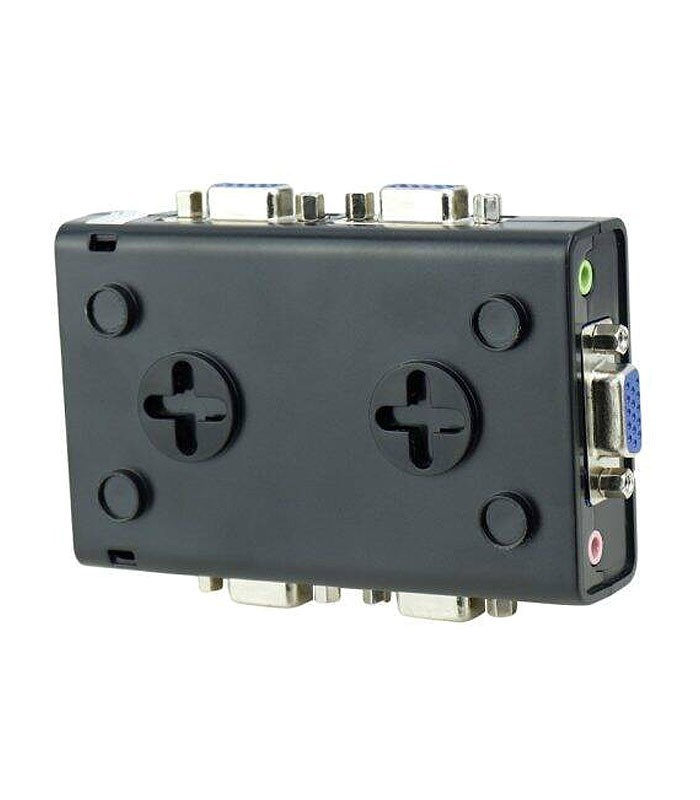کی وی ام سوئیچ 4 پورت VGA اتوماتیک همراه کابل کی نت پلاس KP-U624
