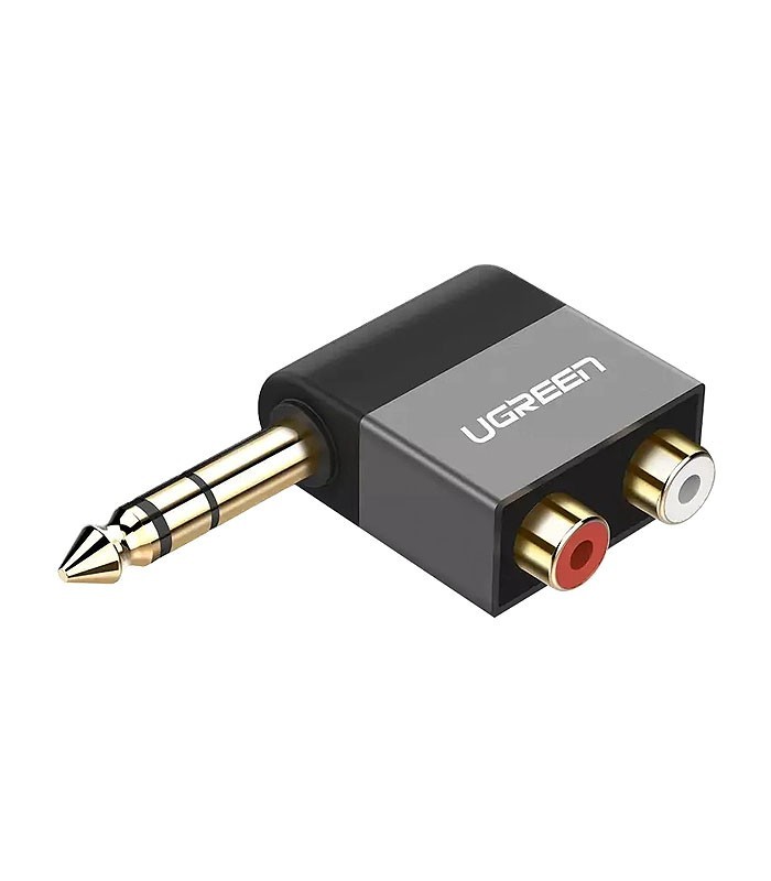 تبدیل 1 به 2 صدا استریو 6.35 میلی متر به RCA نر یوگرین AV147 40846