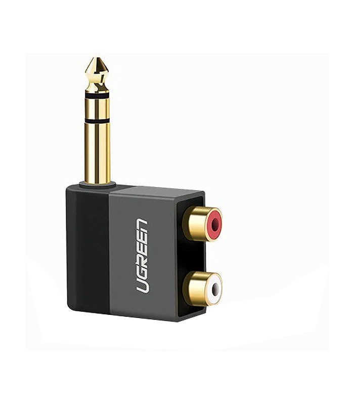 تبدیل 1 به 2 صدا استریو 6.35 میلی متر به RCA نر یوگرین AV147 40846