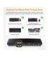 کی وی ام سوئیچ 4 پورت DisplayPort همراه کابل لایمستون LS-PK41