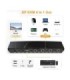 کی وی ام سوئیچ 4 پورت DisplayPort همراه کابل لایمستون LS-PK41