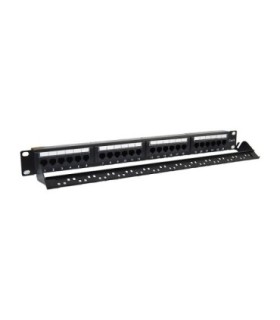 پچ پنل 24 پورت همراه با کیستون Cat6 UTP وی نت V-NPC6U024